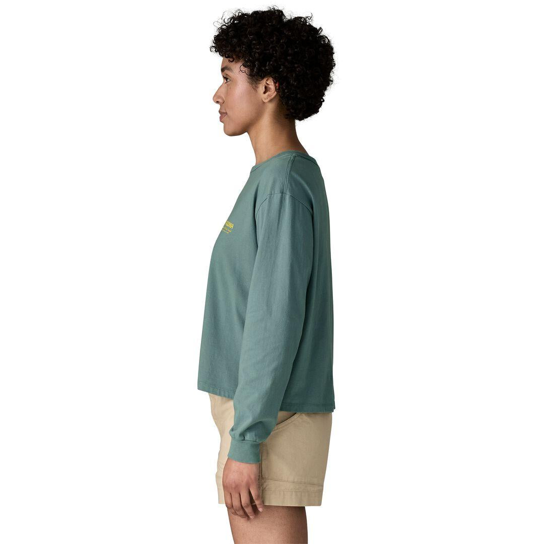 Long-Sleeved Water People Banner Easy-Cut T-Shirt | Patagonia outlet