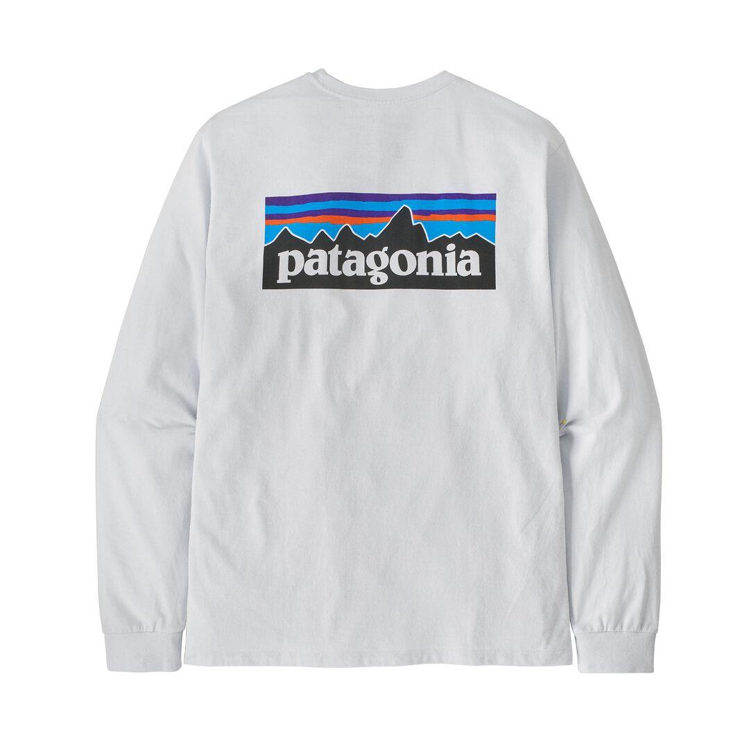 Long-Sleeved P-6 Logo Responsibili-Tee® | Patagonia online