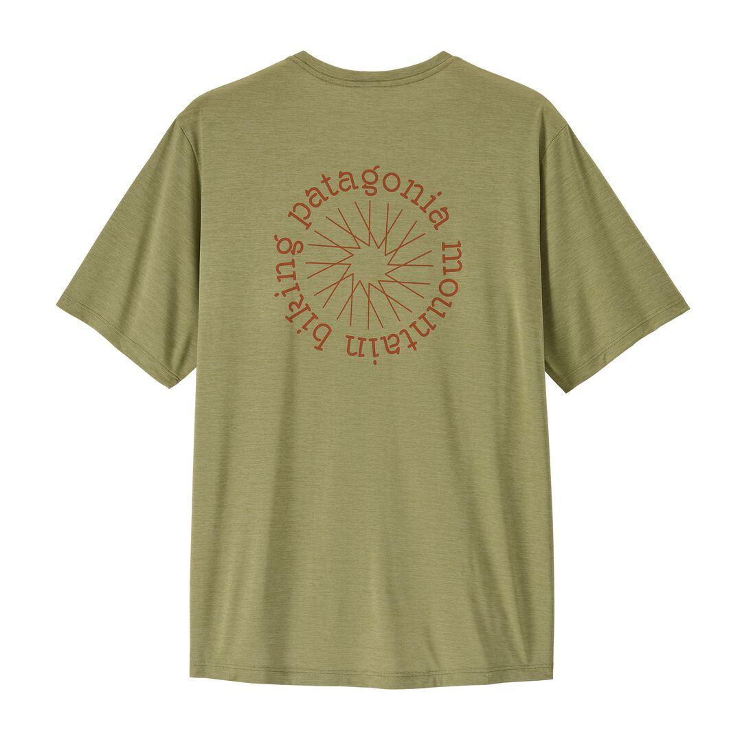 Capilene® Cool Daily Shirt - Spoke Stencil | Patagonia on sale