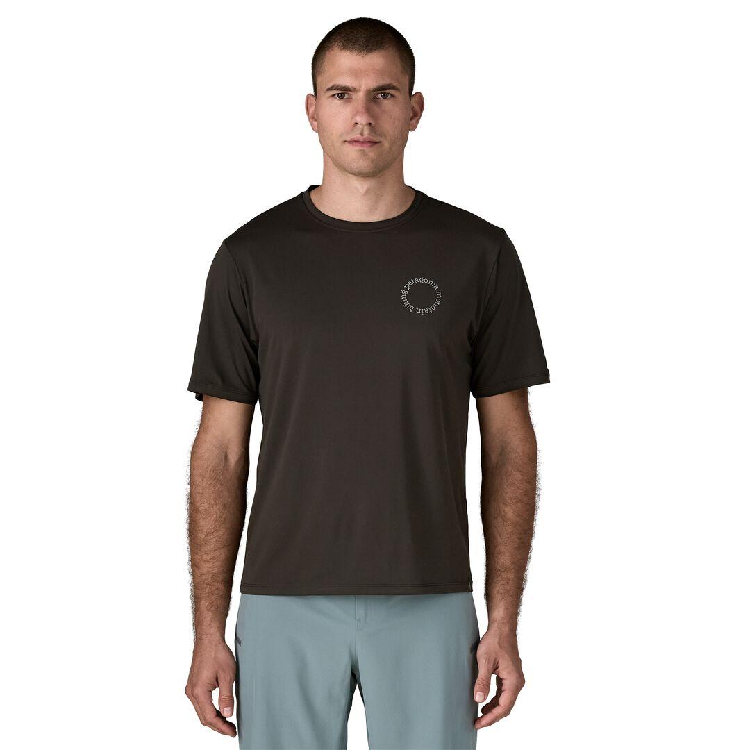 Capilene® Cool Daily Shirt - Spoke Stencil | Patagonia on sale