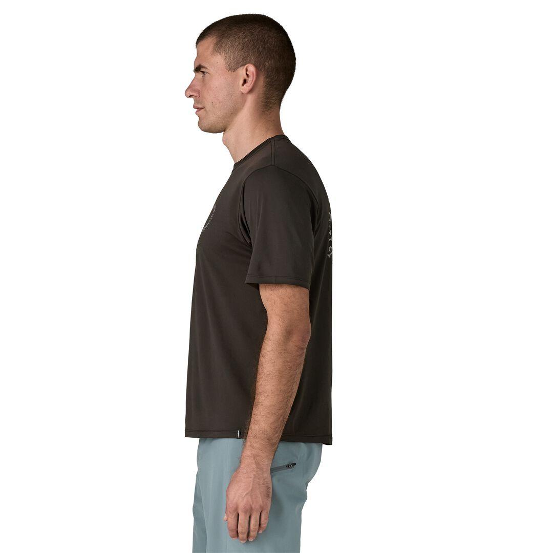 Capilene® Cool Daily Shirt - Spoke Stencil | Patagonia on sale