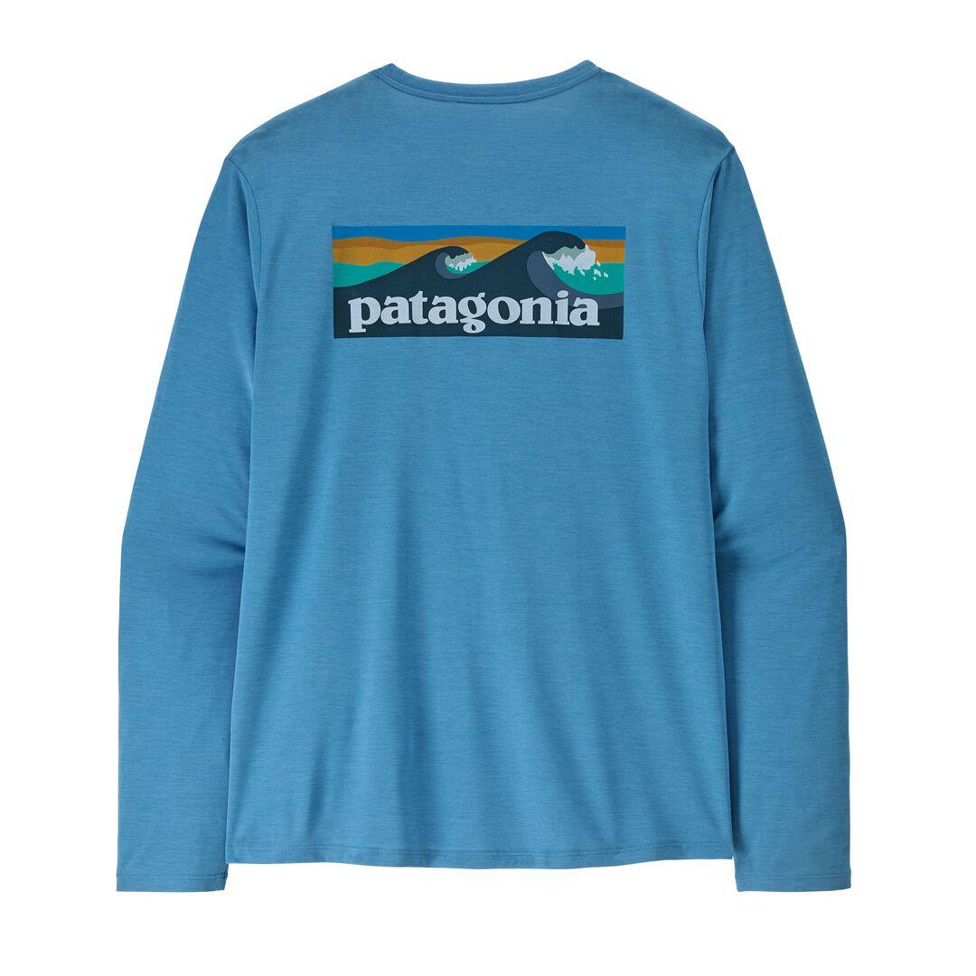 Long-Sleeved Capilene® Cool Daily Shirt - Boardshort Logo | Patagonia us