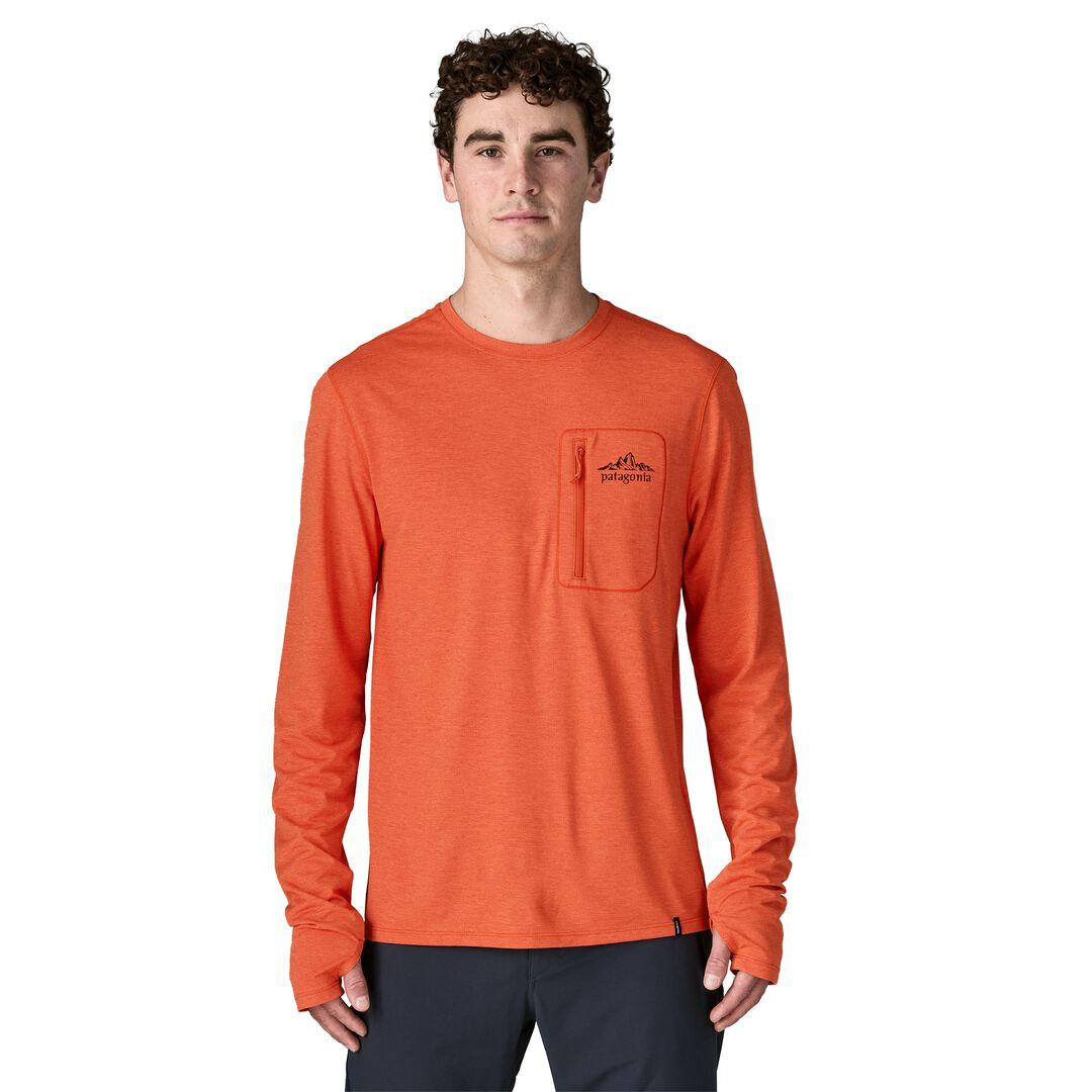 Long-Sleeved Capilene® Cool Sun Shirt - Cloud Crag Crest | Patagonia for sale