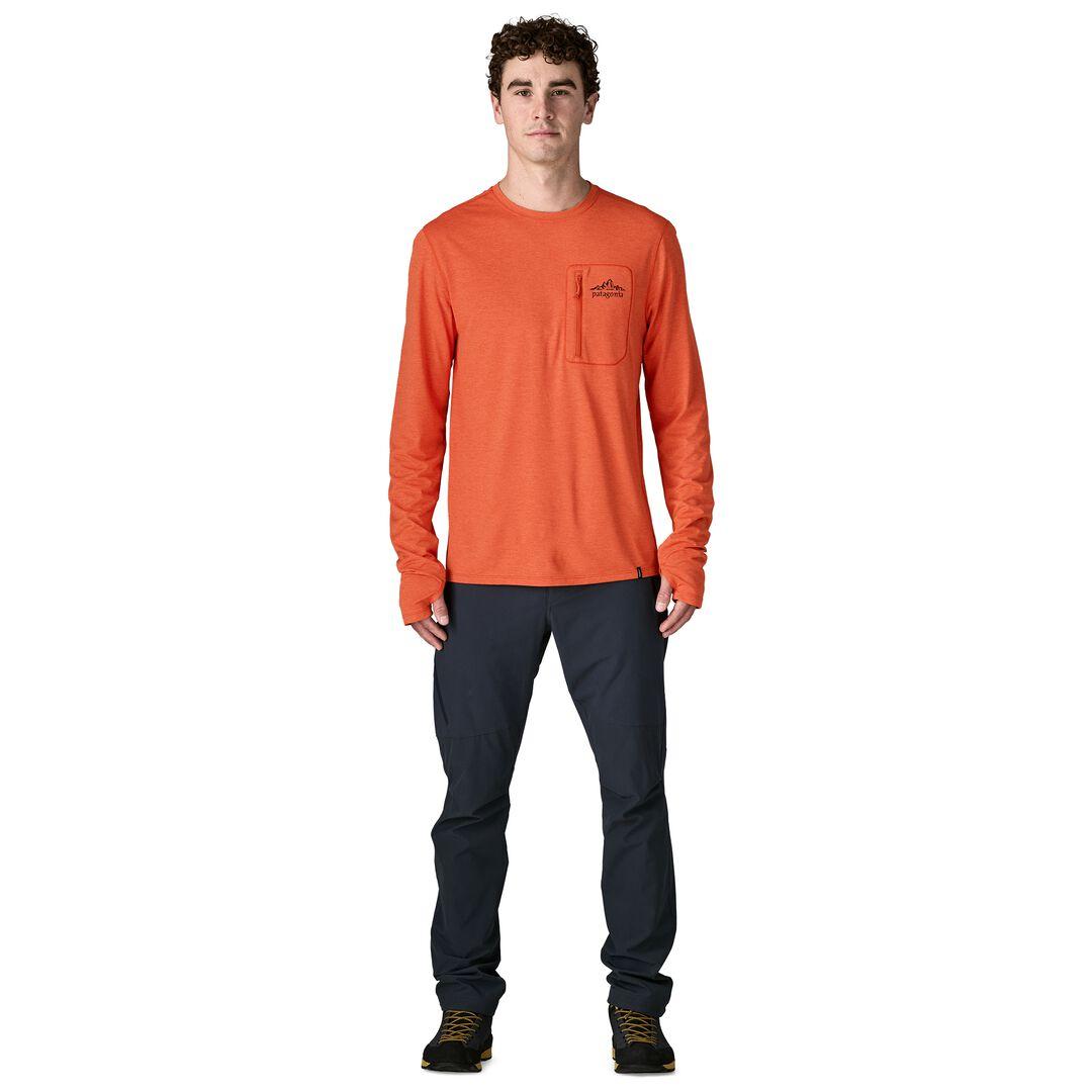 Long-Sleeved Capilene® Cool Sun Shirt - Cloud Crag Crest | Patagonia for sale