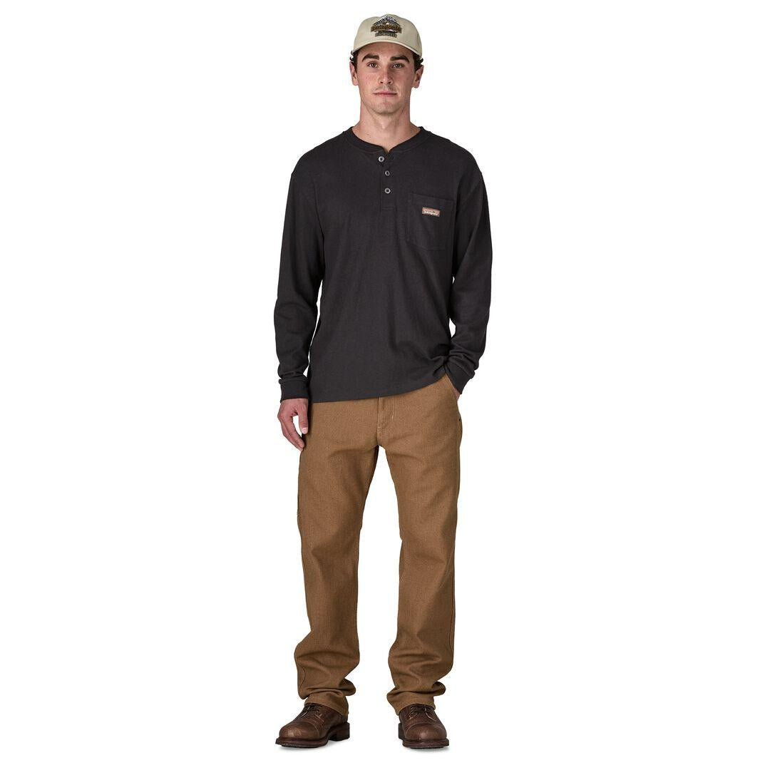 Long-Sleeved Work Henley Pocket Tee | Patagonia sale