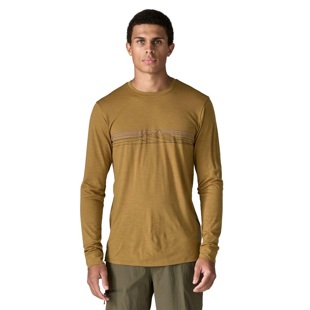 Long-Sleeved Capilene® Cool Merino Blend Graphic Shirt | Patagonia on sale