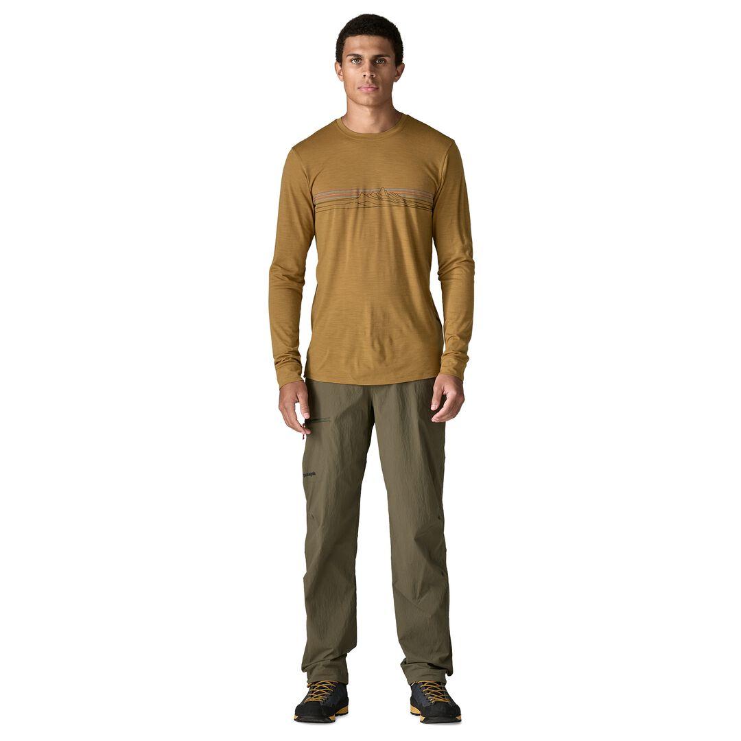 Long-Sleeved Capilene® Cool Merino Blend Graphic Shirt | Patagonia on sale