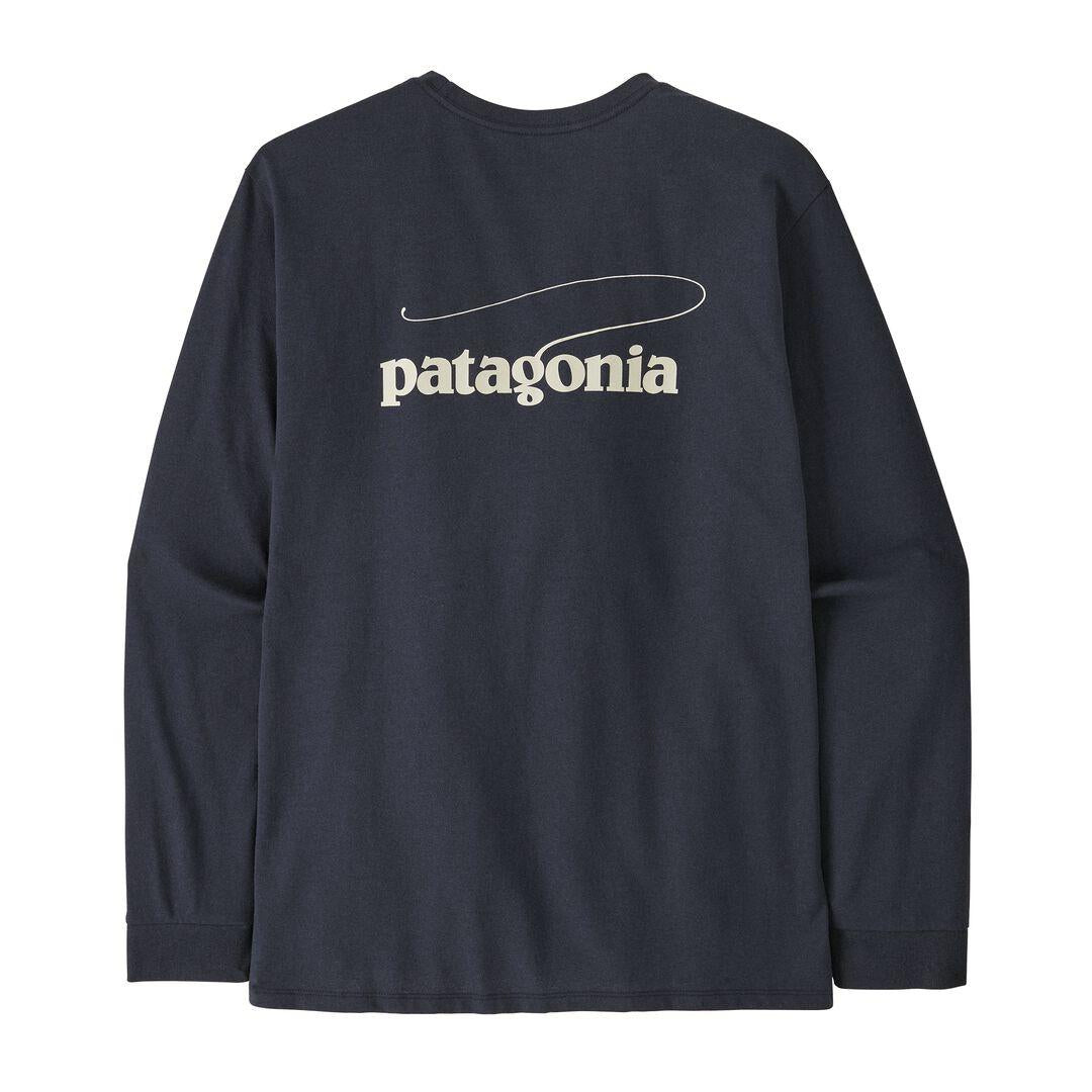 Long-Sleeved Casting Logo Responsibili-Tee® | Patagonia on sale