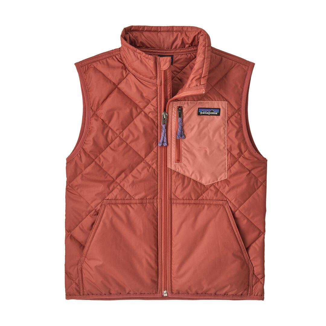 Kids' Diamond Quilted Insulated Vest | Patagonia on sale