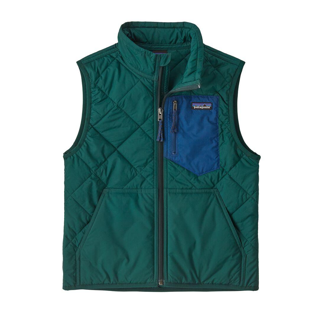 Kids' Diamond Quilted Insulated Vest | Patagonia on sale