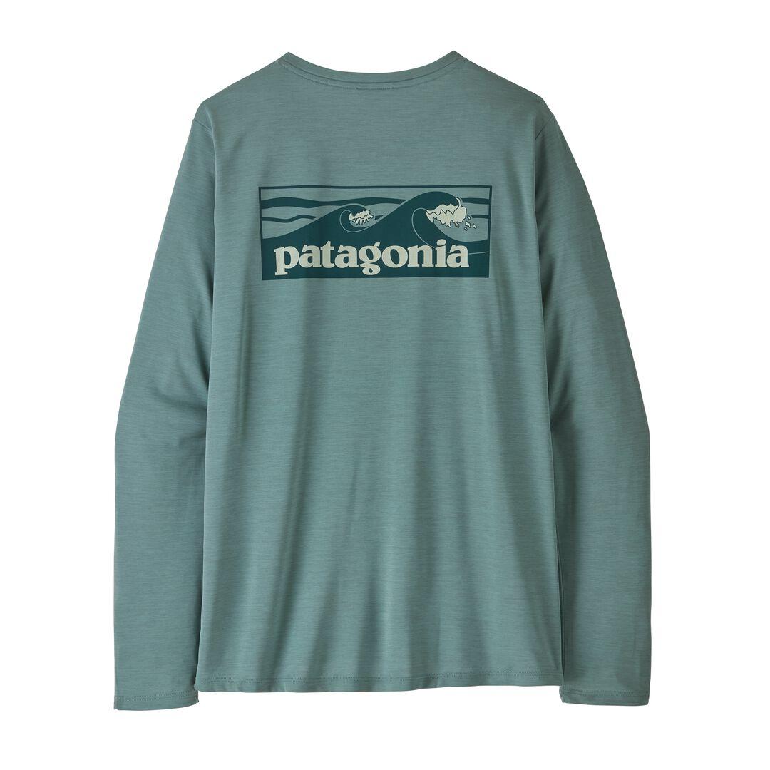 Long-Sleeved Capilene® Cool Daily Shirt - Boardshort Logo | Patagonia outlet