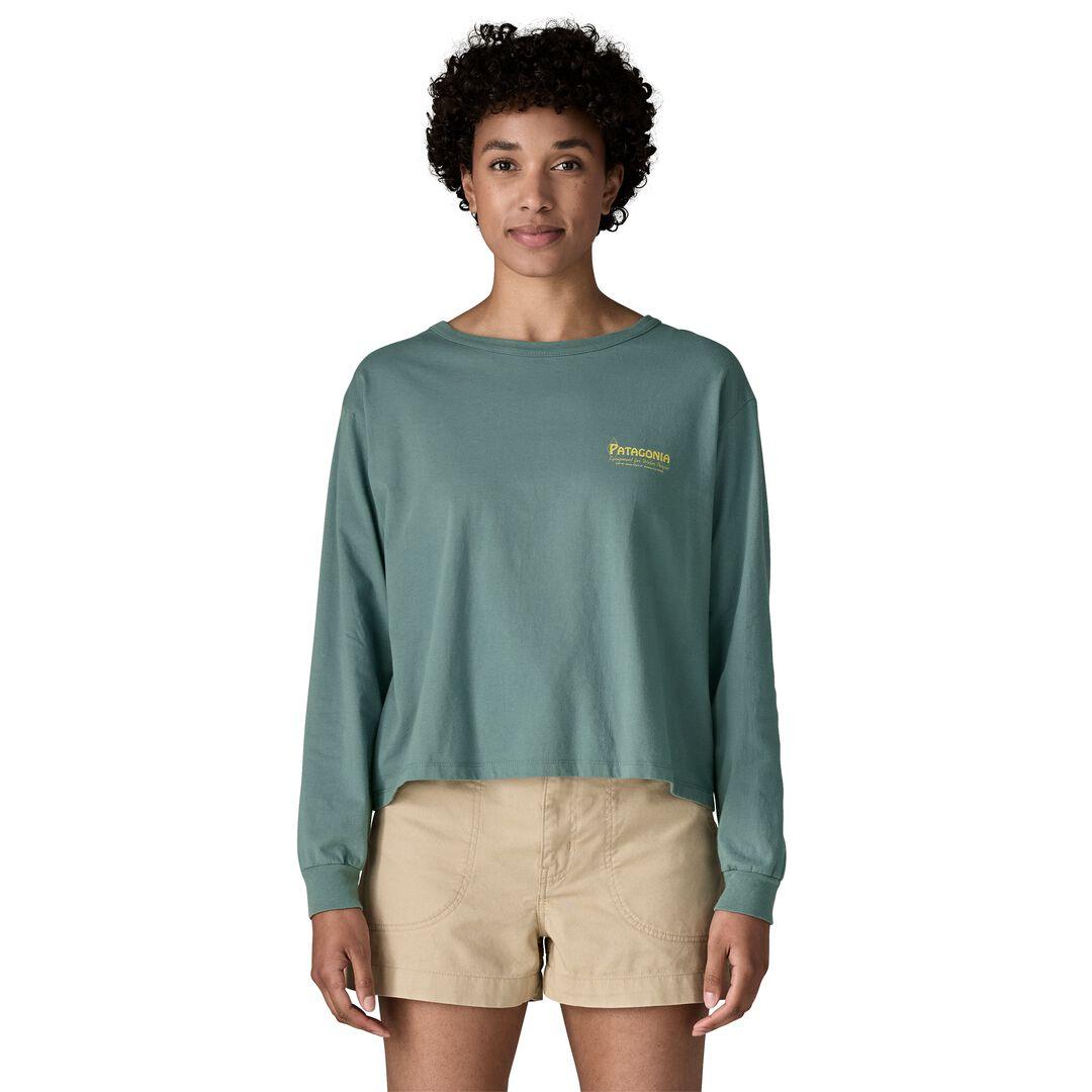 Long-Sleeved Water People Banner Easy-Cut T-Shirt | Patagonia outlet