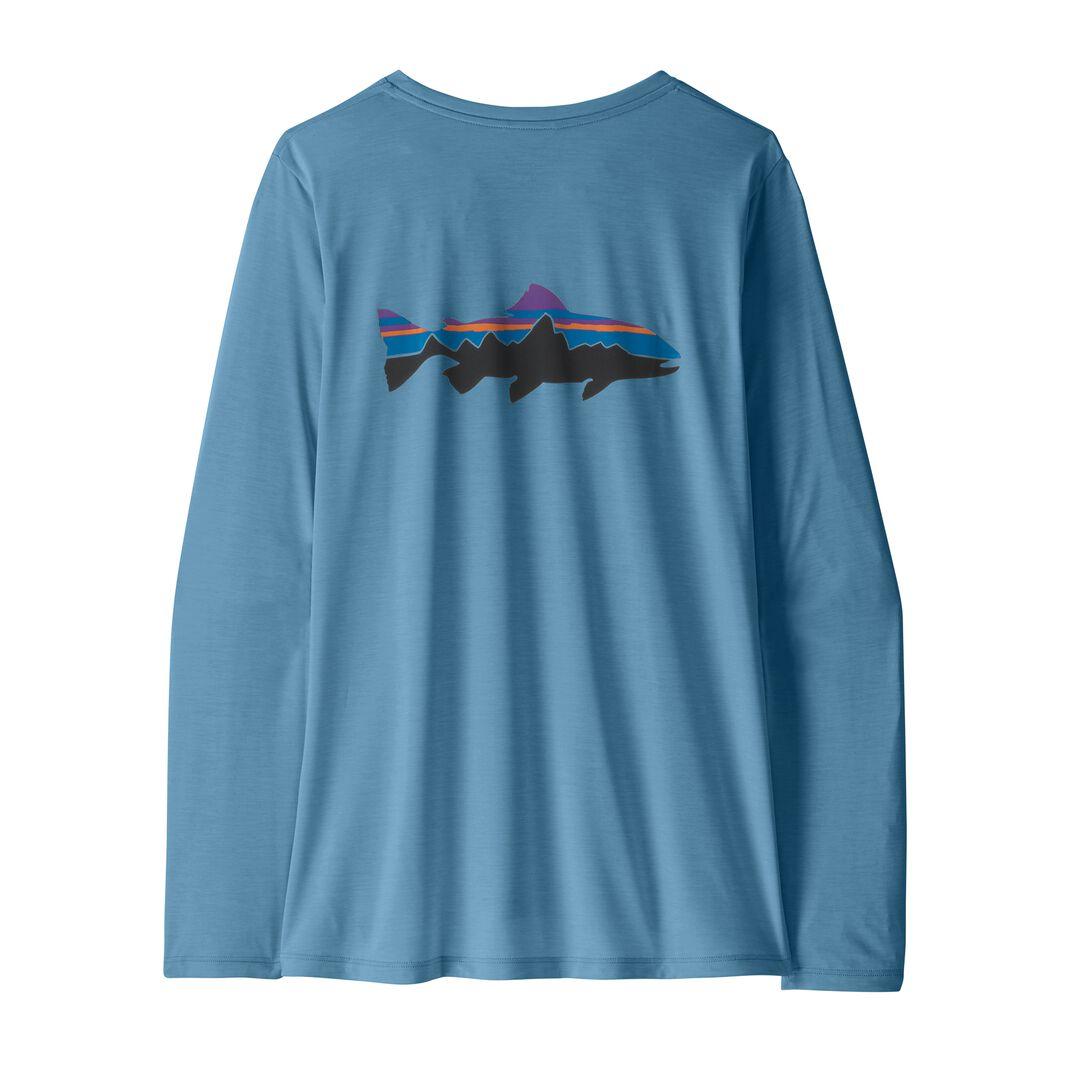 Long-Sleeved Capilene® Cool Daily Shirt - Fitz Roy Trout | Patagonia us