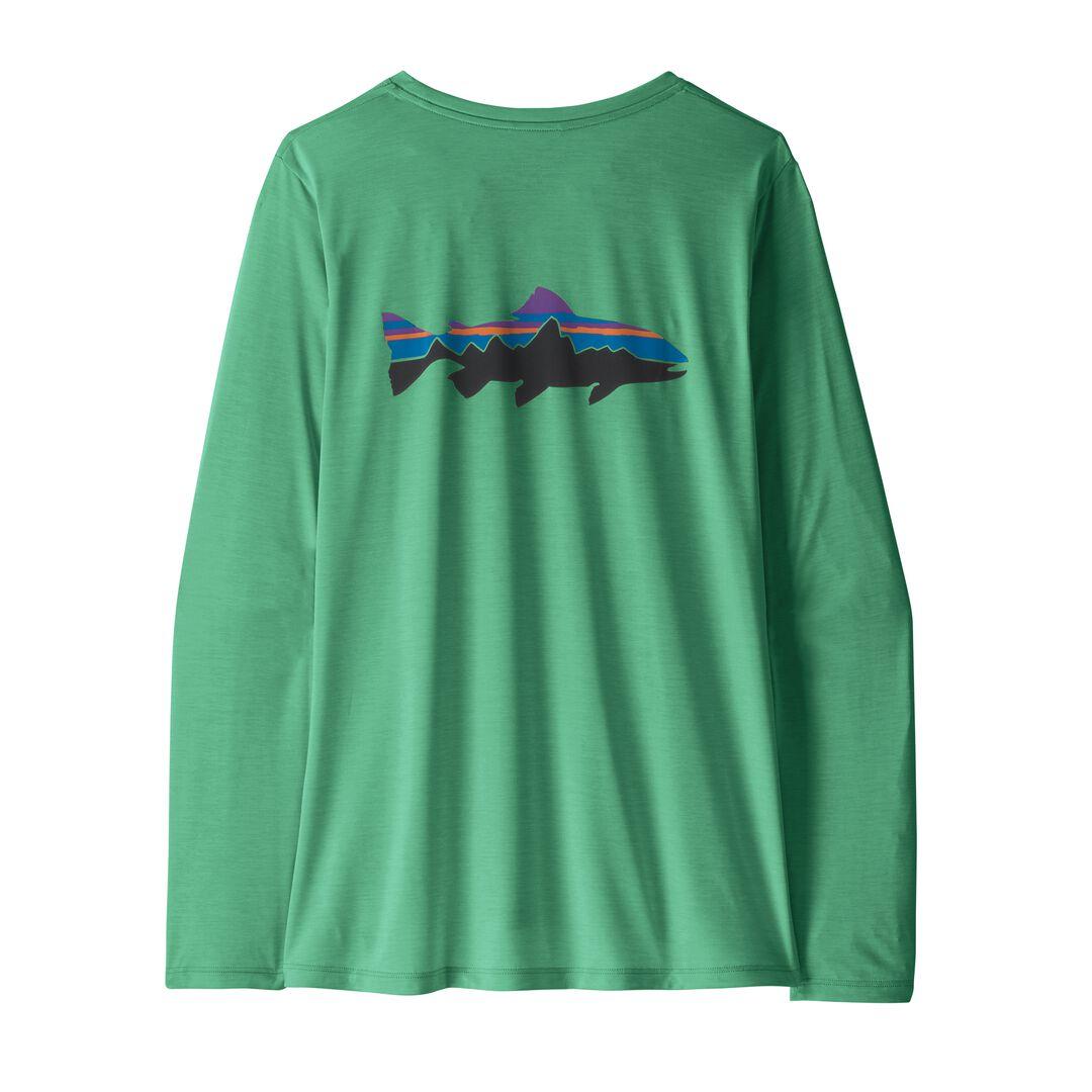 Long-Sleeved Capilene® Cool Daily Shirt - Fitz Roy Trout | Patagonia us