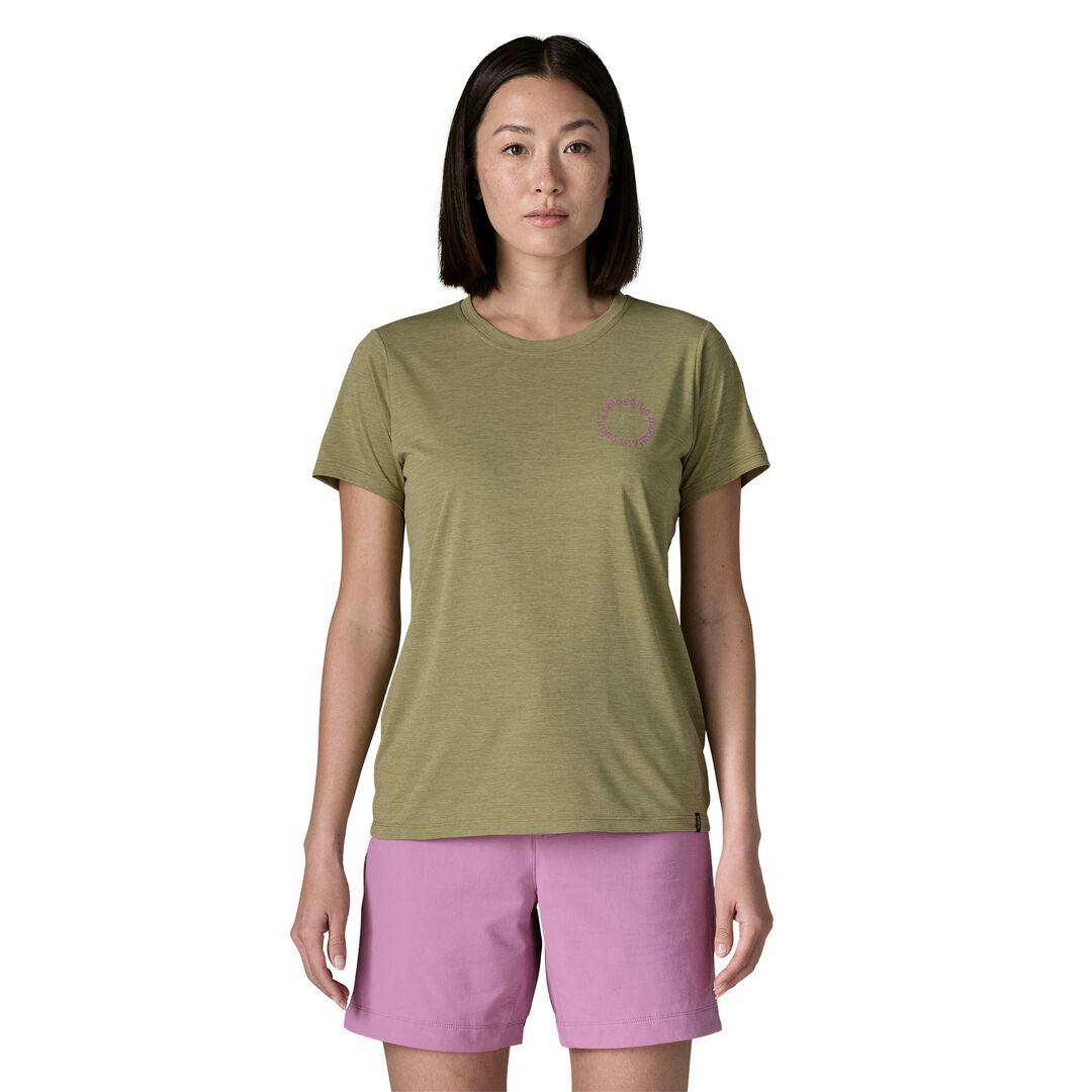 Capilene® Cool Daily Shirt - Spoke Stencil | Patagonia for sale