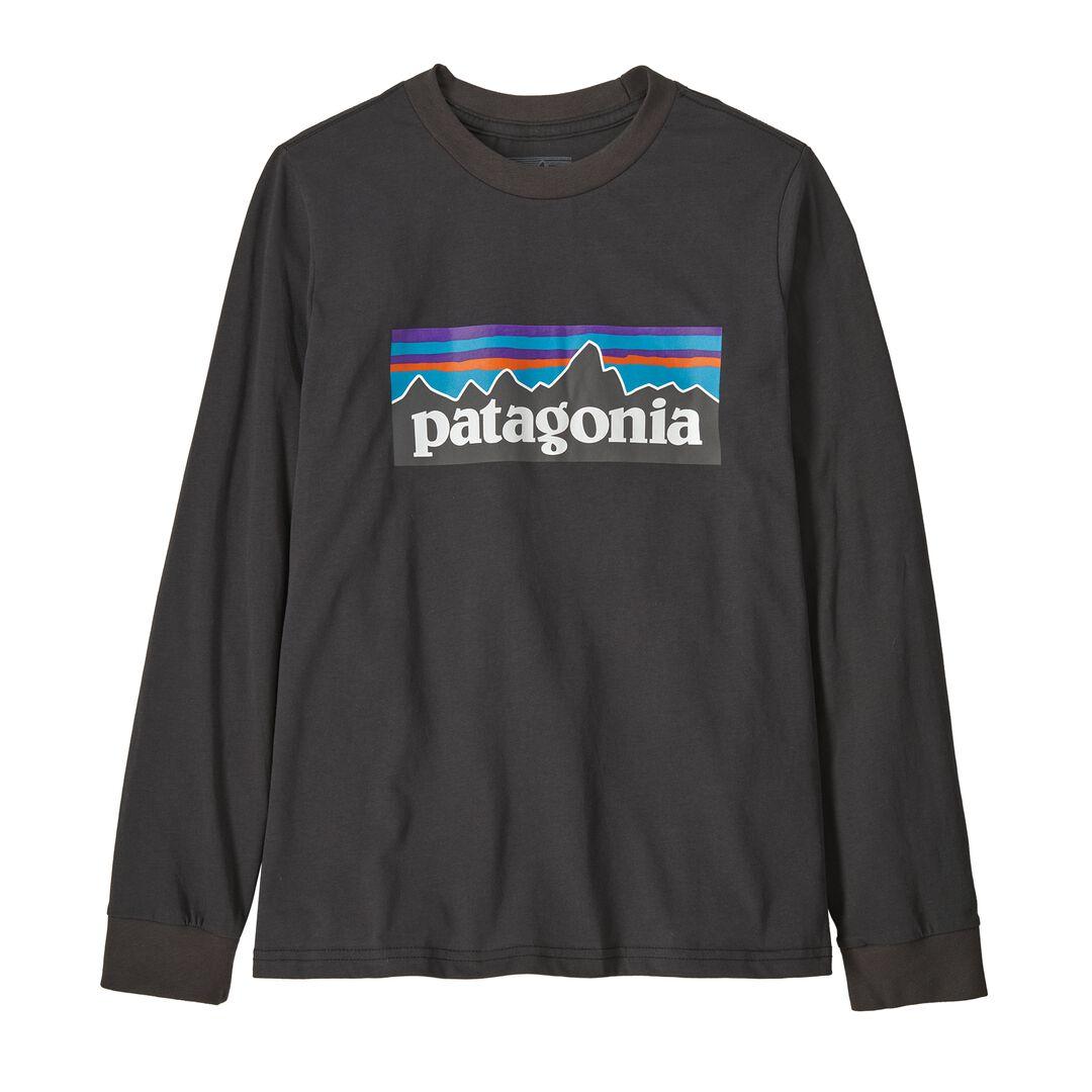 Kids' Long-Sleeved P-6 Logo T-Shirt | Patagonia online