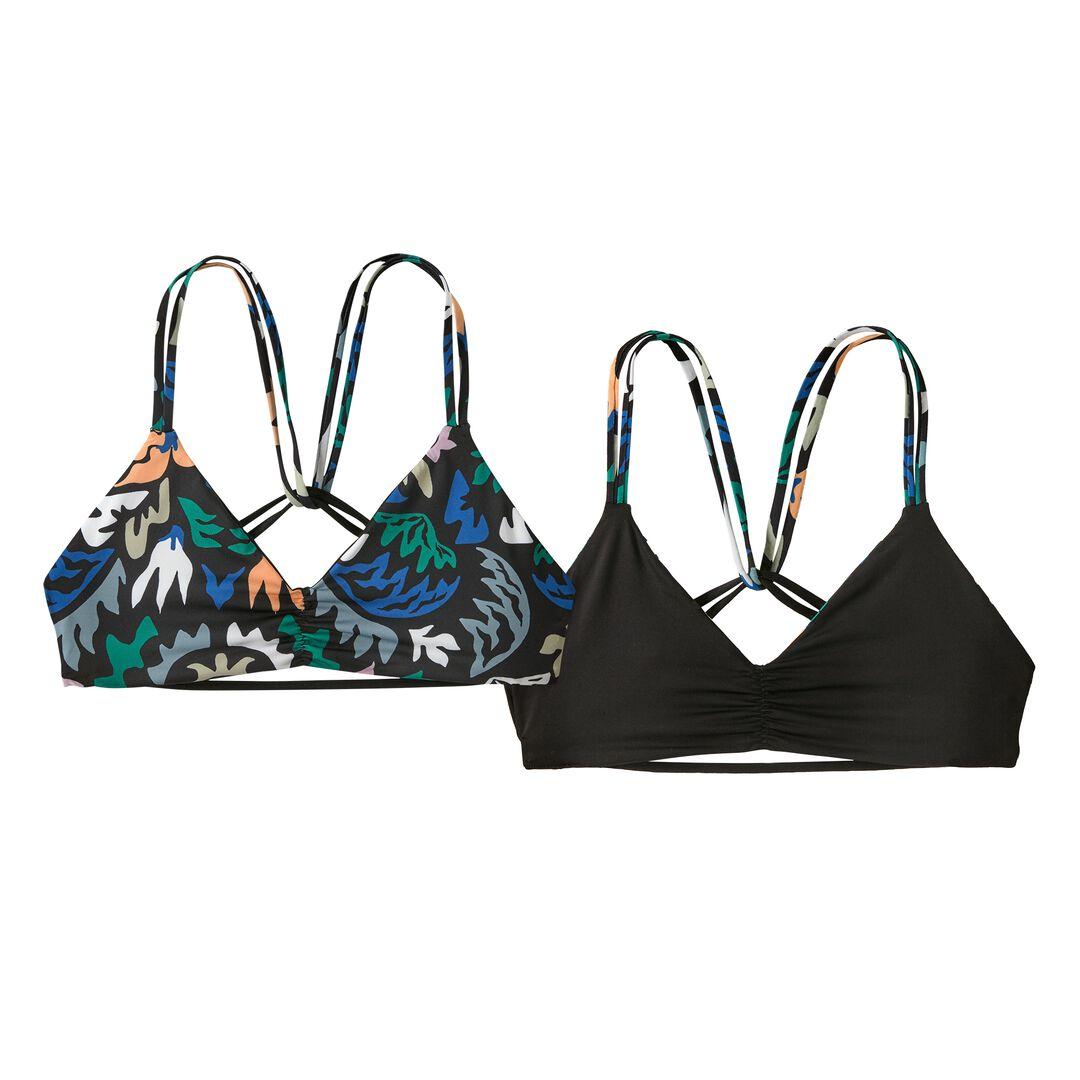 Reversible Seaglass Bay Halter Bikini Top | Patagonia for sale