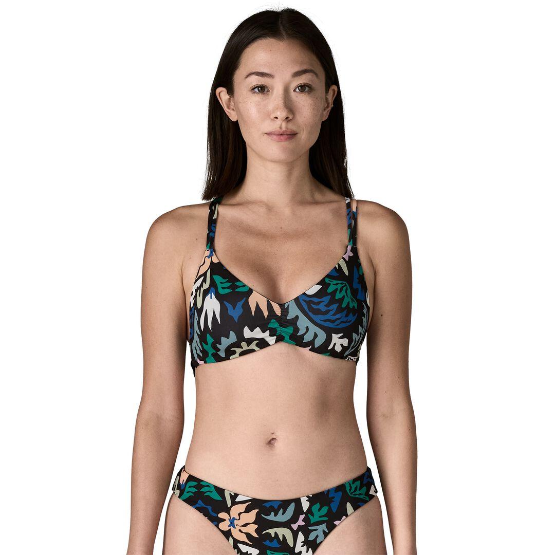 Reversible Seaglass Bay Halter Bikini Top | Patagonia for sale