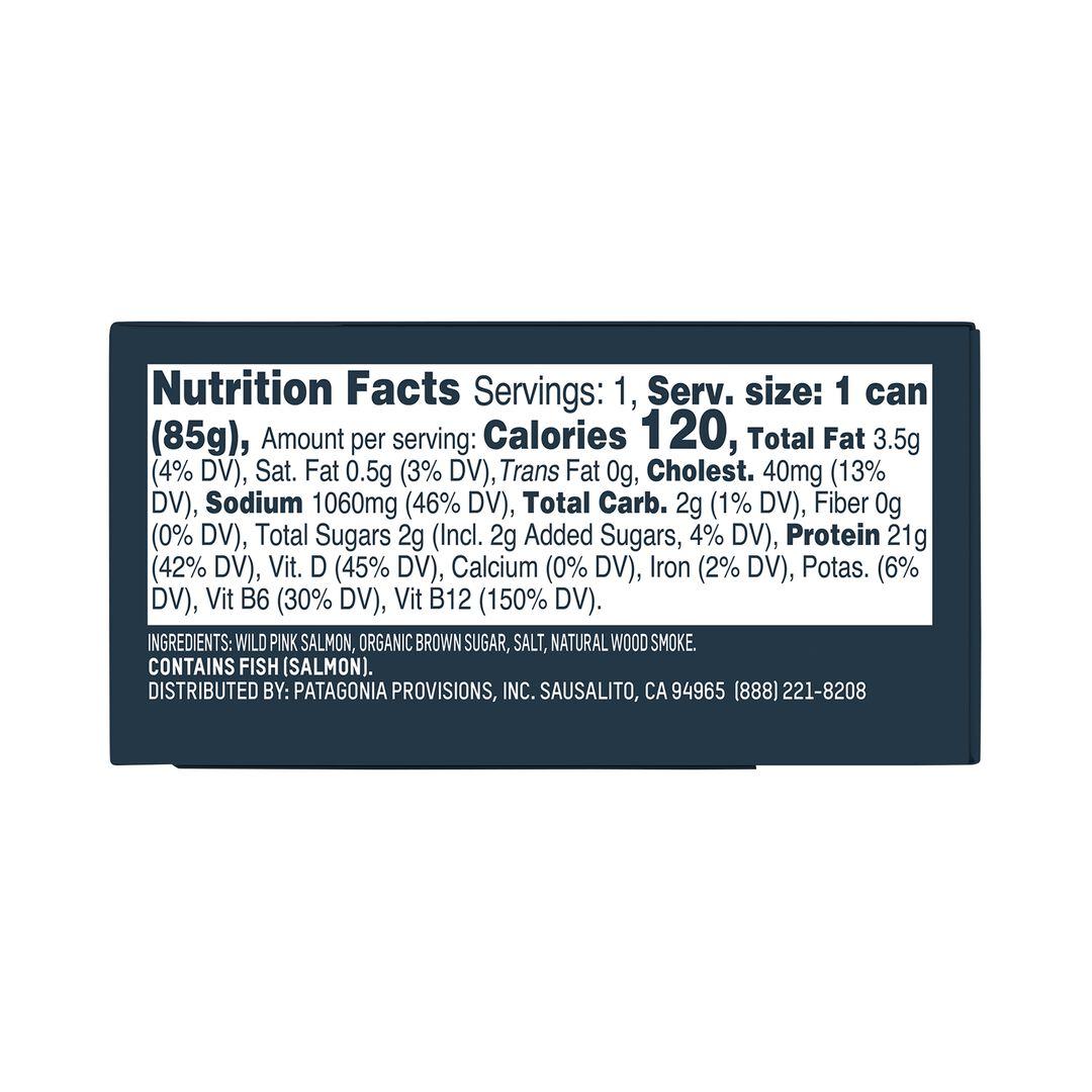 Provisions Canned Smoked Wild Pink Salmon | Patagonia outlet