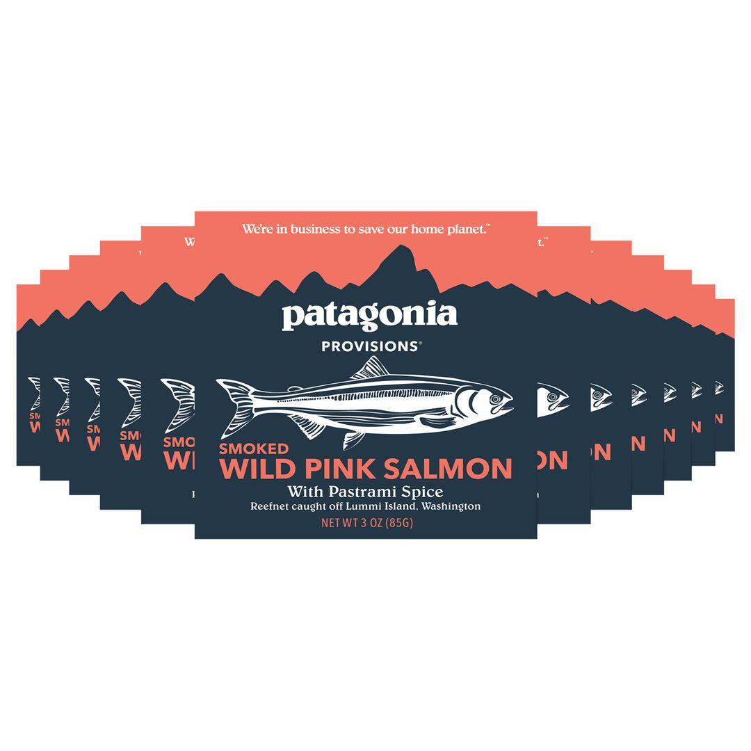 Provisions Canned Smoked Wild Pink Salmon with Pastrami Spice | Patagonia on sale