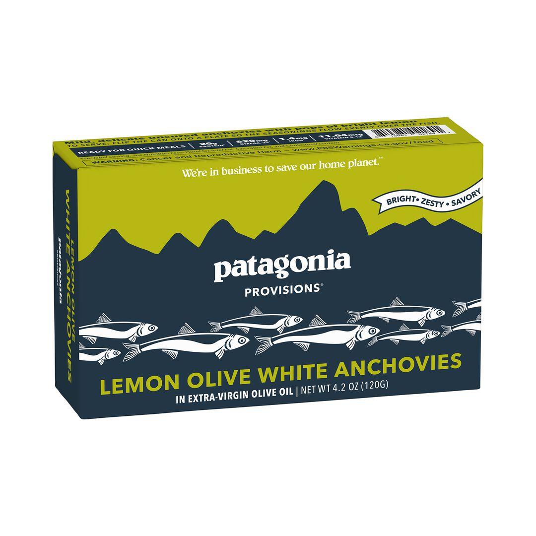 Provisions Lemon Olive Spanish White Anchovies | Patagonia us