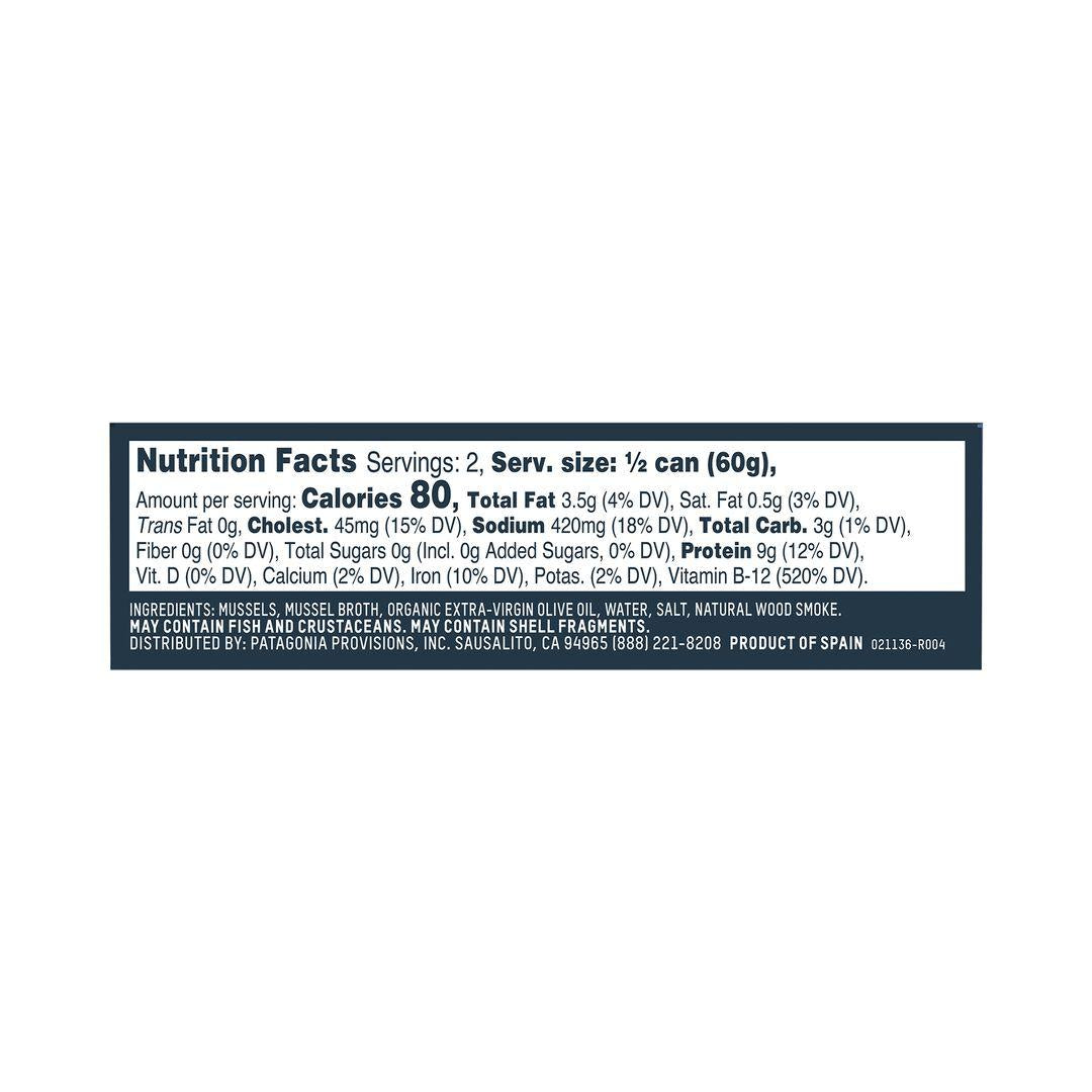Provisions Smoked Mussels | Patagonia online