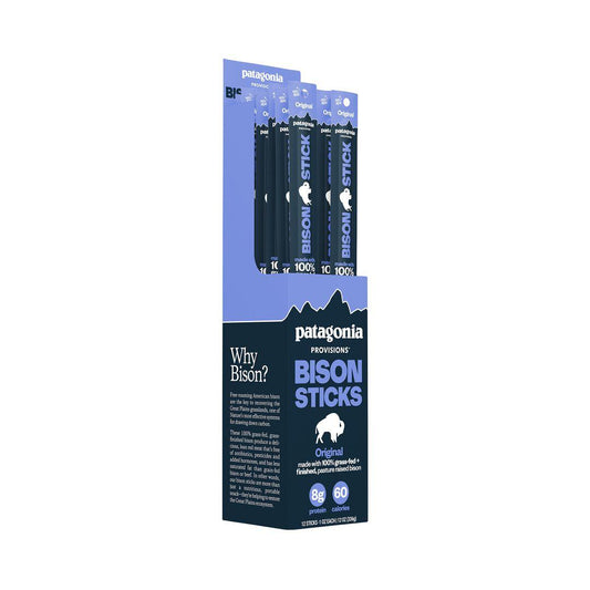 Provisions Grass-Fed Original Bison Meat Sticks | Patagonia for sale