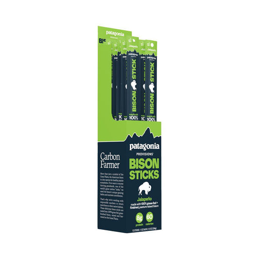 Provisions Grass-Fed Jalapeño Bison Meat Sticks | Patagonia discount