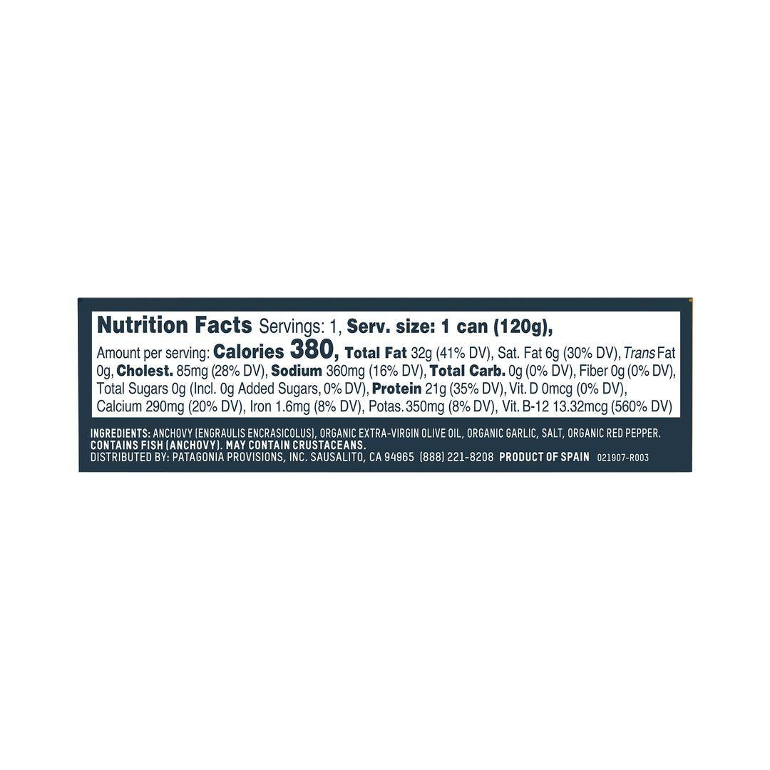 Provisions Roasted Garlic Spanish White Anchovies | Patagonia sale