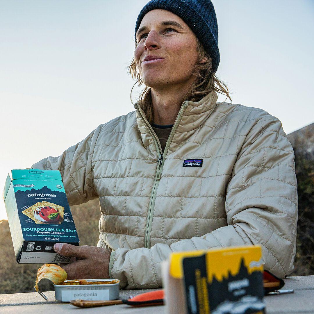 Provisions Organic Sourdough Sea Salt Crackers | Patagonia online